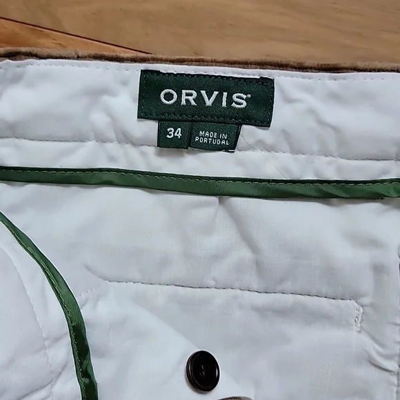 Orvis thick wale corduroy breeks 34w - Picture 2 of 7